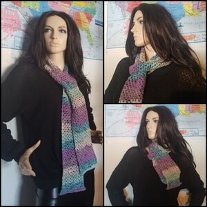🧶 One of a kind Handmade Scarf- Mila's Knits